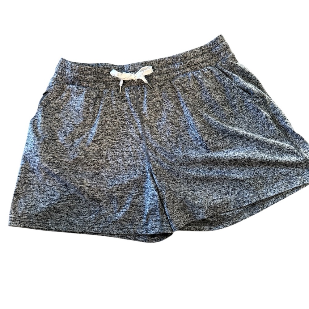 Pacific Trail Heathered Gray Athletic Shorts size large